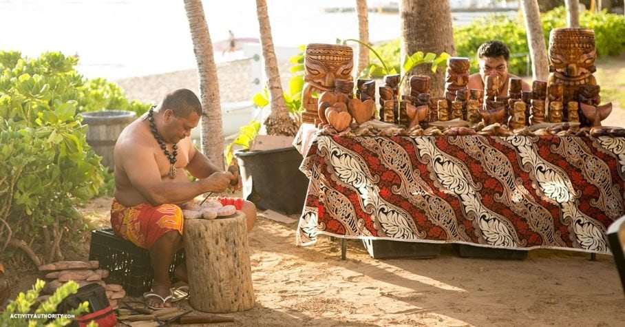 Lahaina Luau handmade crafts