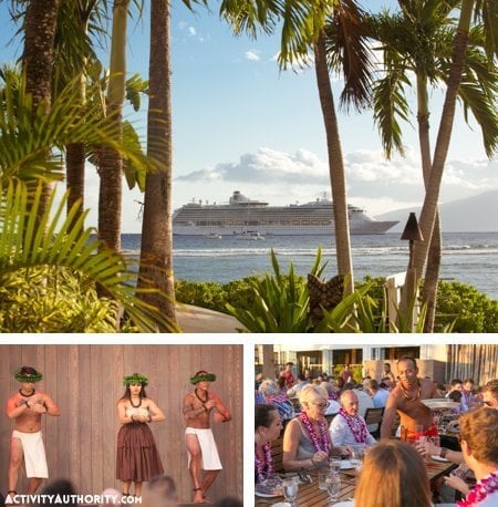 Luau show in Lahaina, Maui, Hawaii