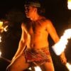 fire dancers luau