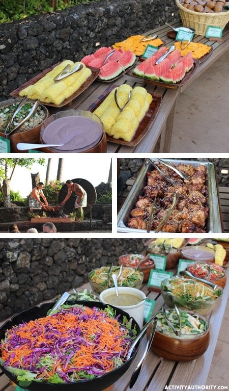 Maui luau feast