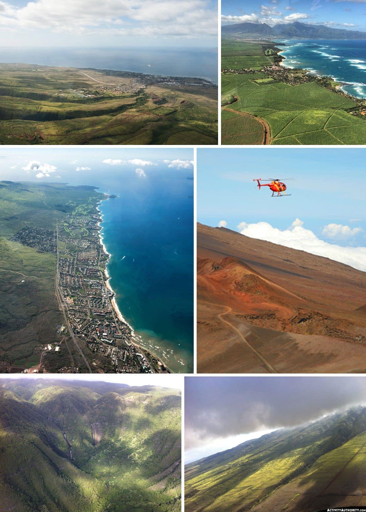 helicopters in Maui Hawaii
