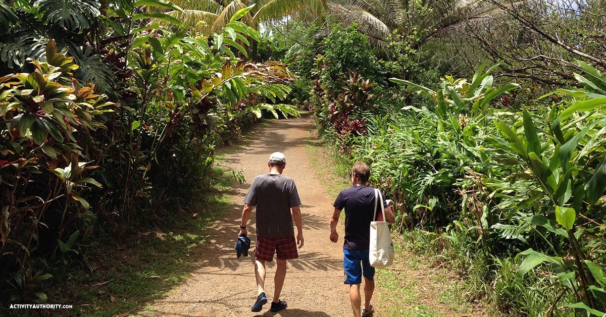 hike in Maui, Hawaii