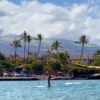 stand up paddle boarding at the Cove in Kihei
