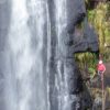 waterfall hiking rappelling
