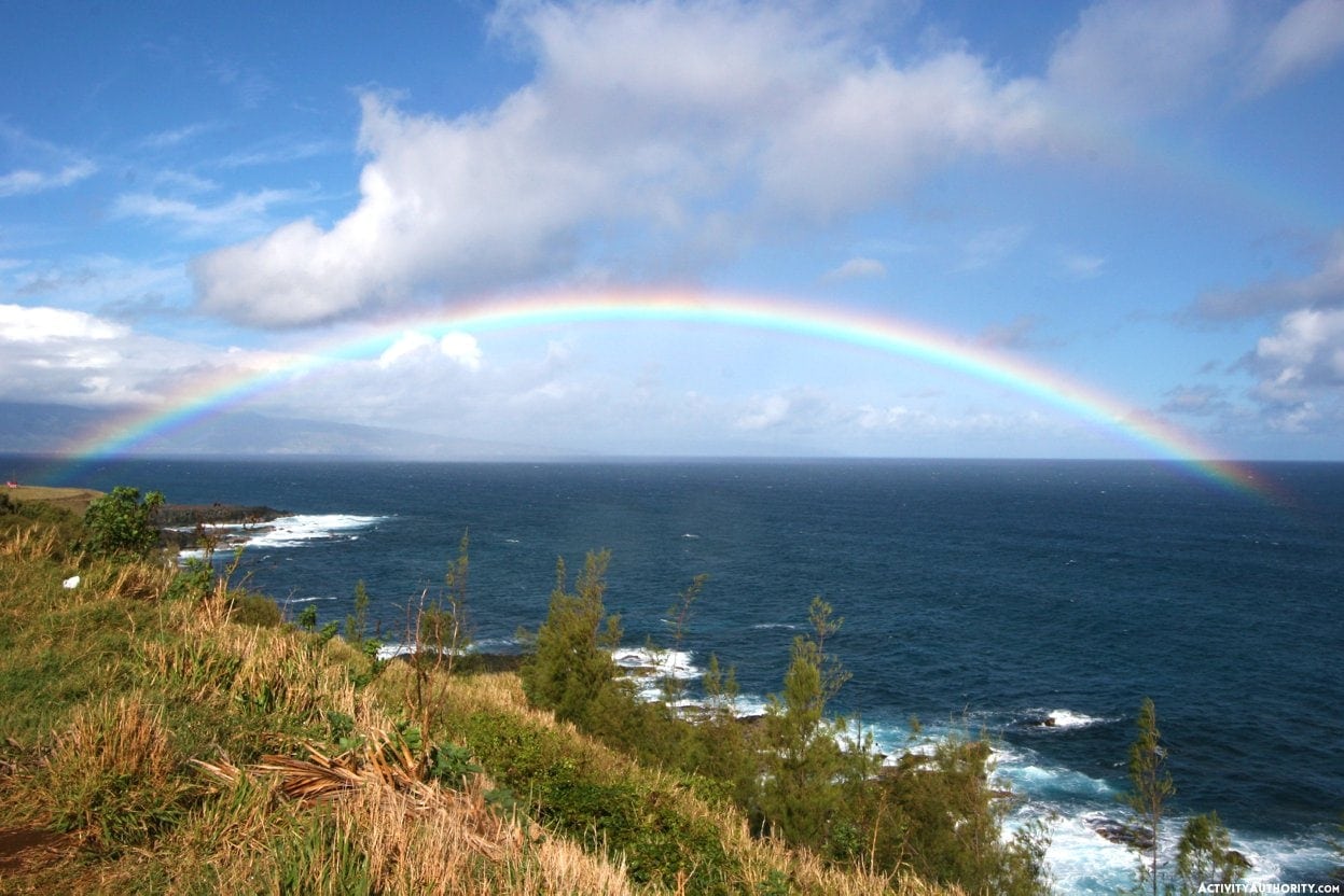 double rainbow Hawaii