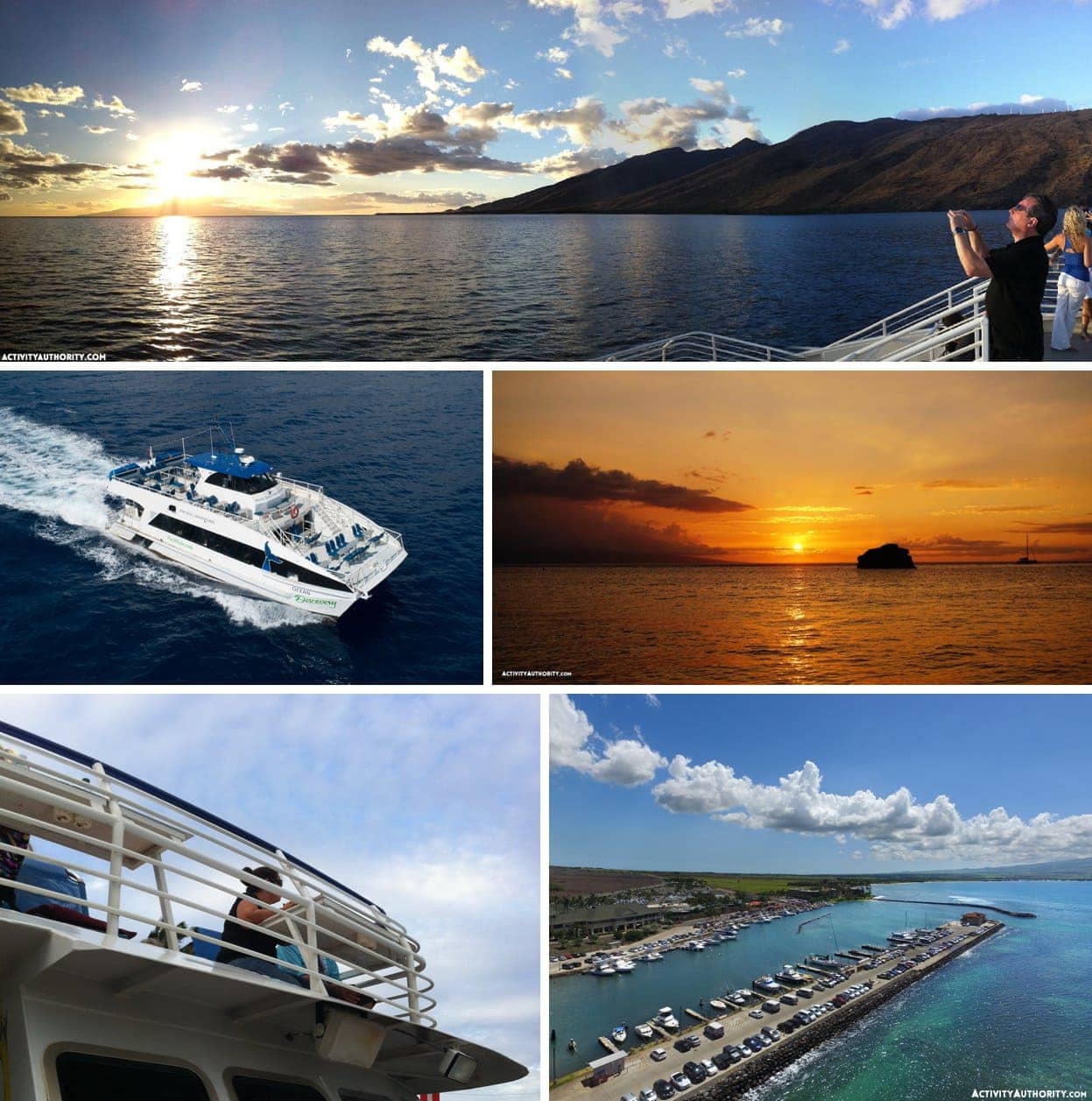 Maalaea sunset cruise boat