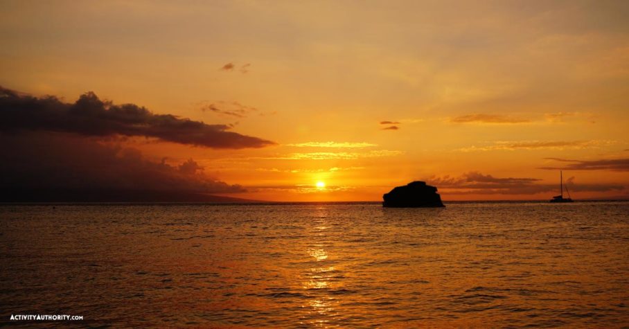 sunset Maui