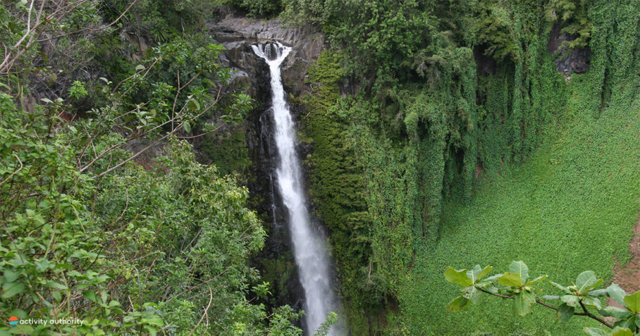 Hiking Maui Tall Waterfall