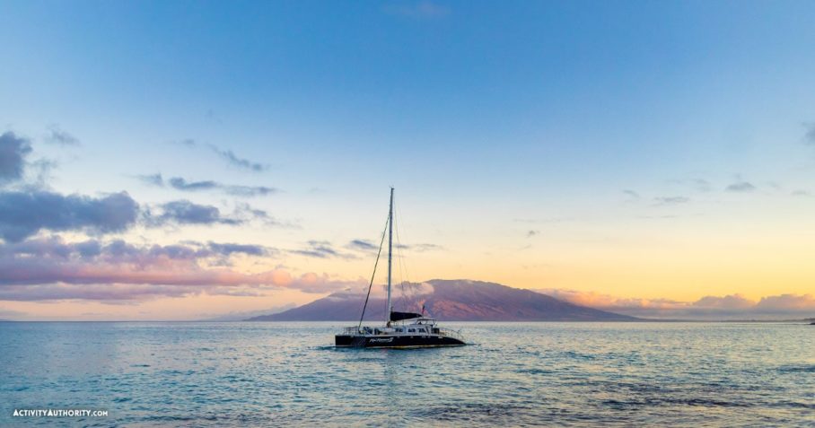 sunrise Maui boat