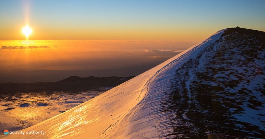Mauna Kea Summit Sunrise