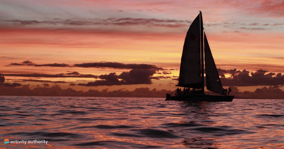 Molokini Sail Evening Sky