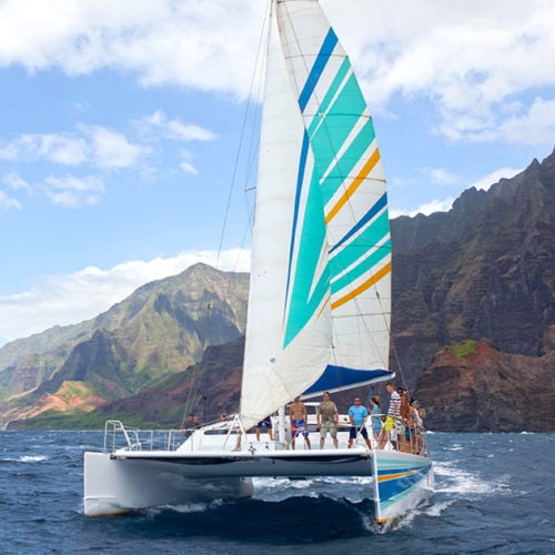 catamaran ride kauai