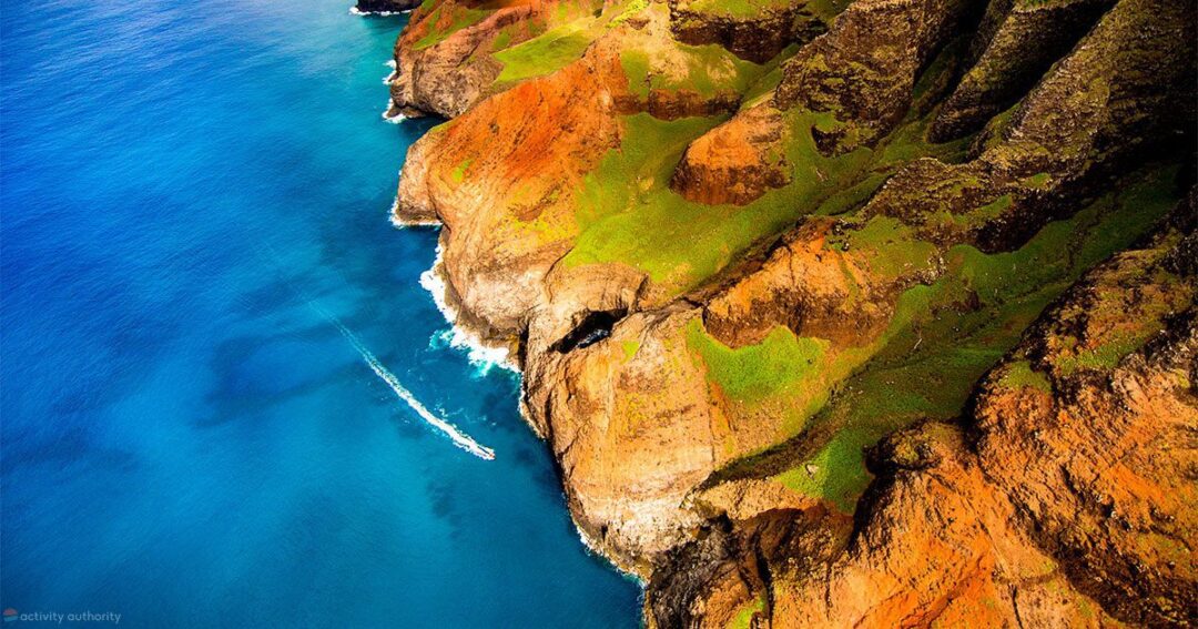 Niihau Napali Coast Tour Aerial