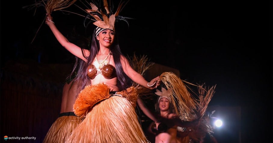 Royal Lahaina Luau Performing Hula