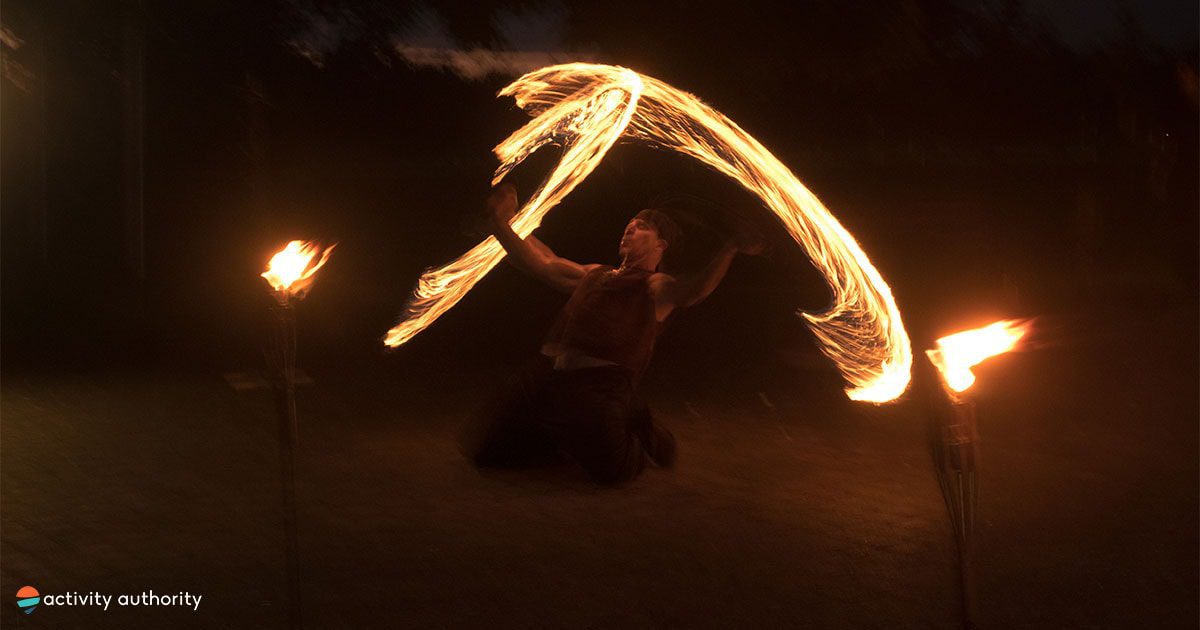 Kauai Luau Fire Dance