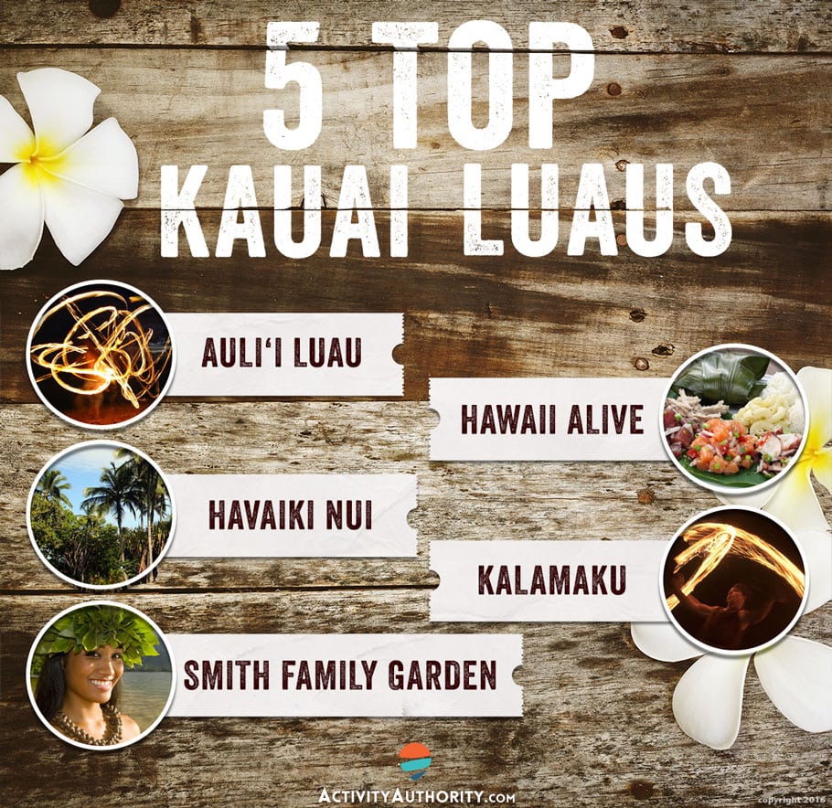 best Kauai luaus