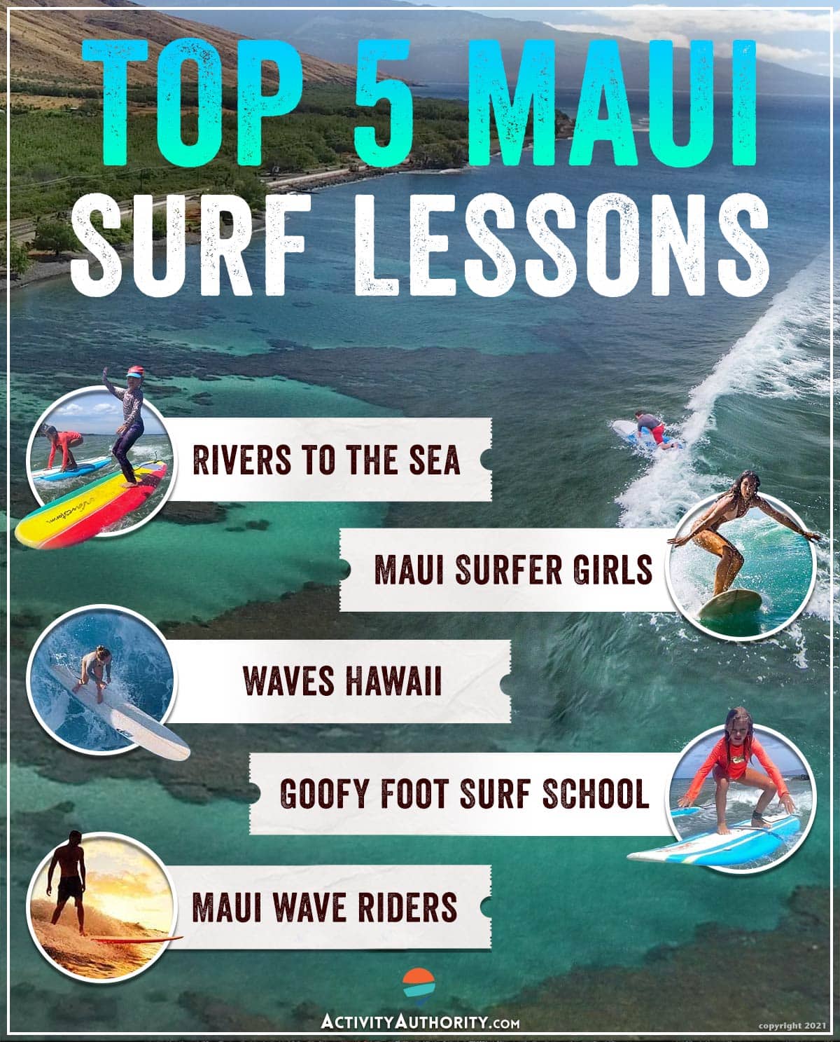 Top Maui surf lessons