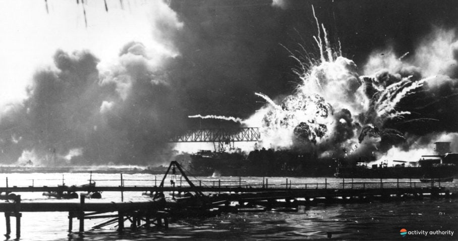 Pearl Harbor Tour Explosion