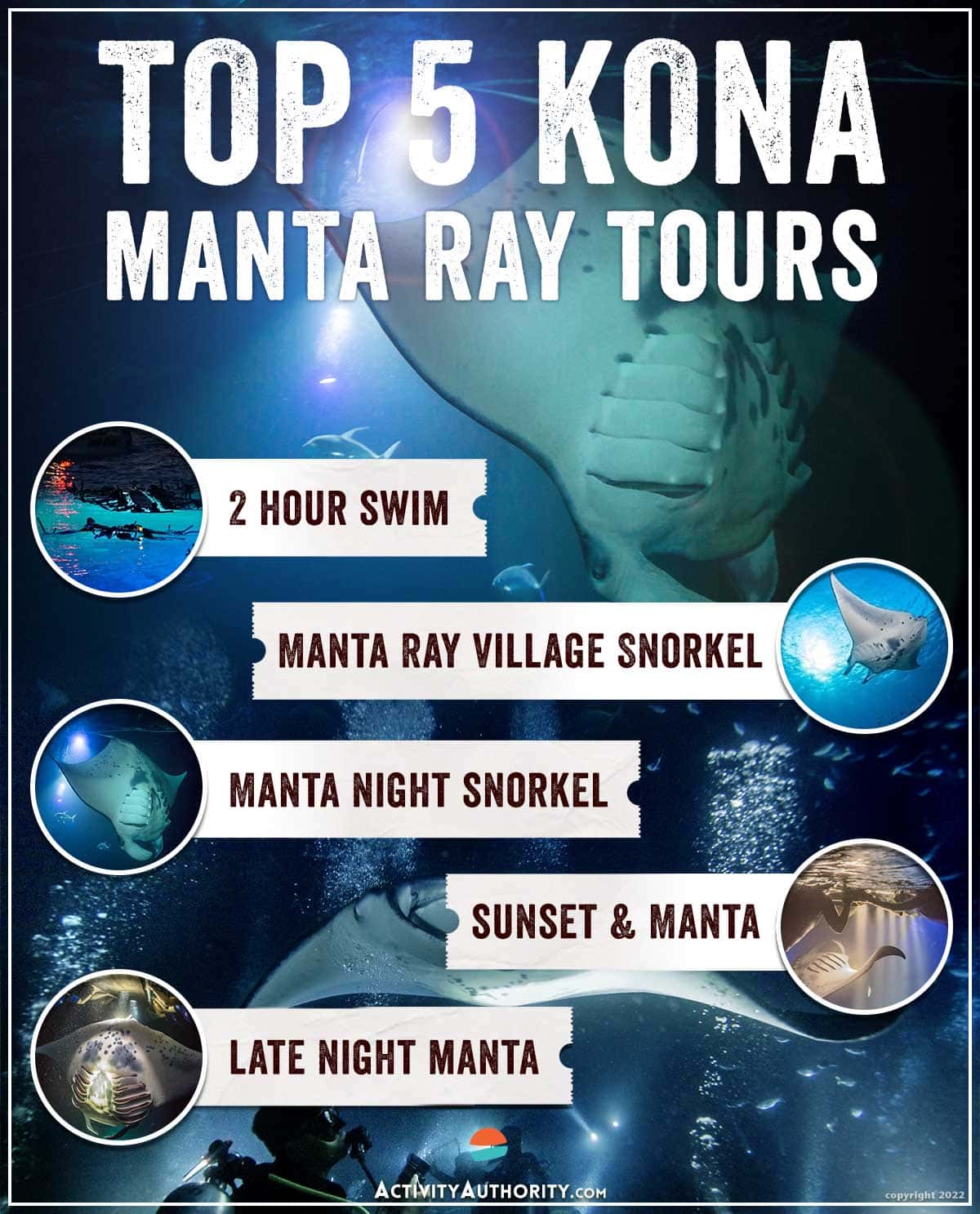 Kona Manta Ray Tour