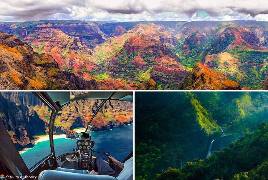 Top 5 Kauai Helicopter Tours Front Seat View