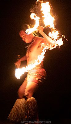 Kalamaku fire dancer