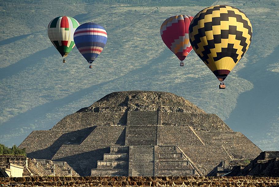 Mexico City Activities Teotihuacan Air Balloons